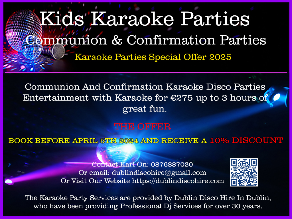 COMMUNION AND CONFIRMATION DJ FOR HIRE